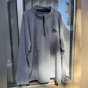 Gonzaga Bulldogs Men’s 1/2 Zip Logo Pullover Jacket 2XL